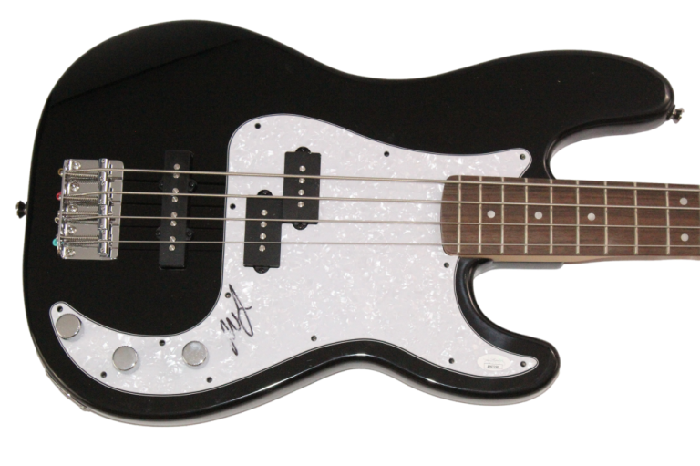 MIKE GORDON PHISH SIGNED AUTOGRAPH FENDER ELECTRIC BASS GUITAR LAWN BOY JSA COA COLLECTIBLE MEMORABILIA