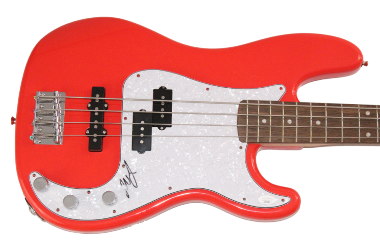 MIKE GORDON PHISH SIGNED AUTOGRAPH FENDER ELECTRIC BASS GUITAR LAWN BOY W/ JSA COLLECTIBLE MEMORABILIA