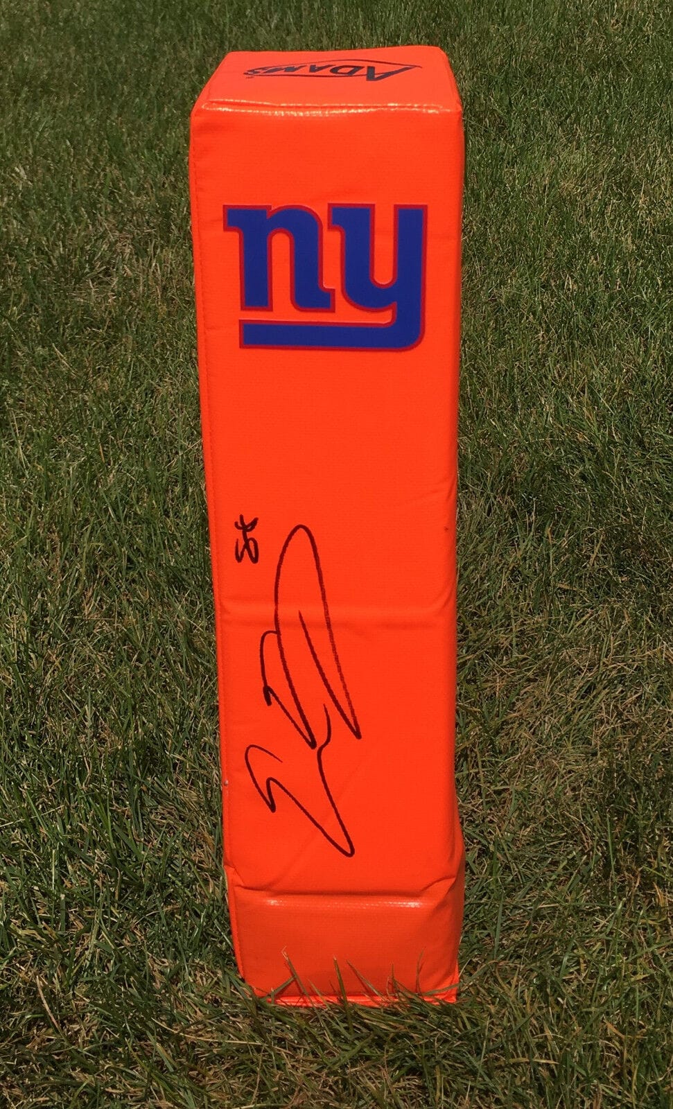 New York Giants #88 EVAN ENGRAM Autographed Football End Zone Pylon COA! G-MEN!
Opens in a new window or tab