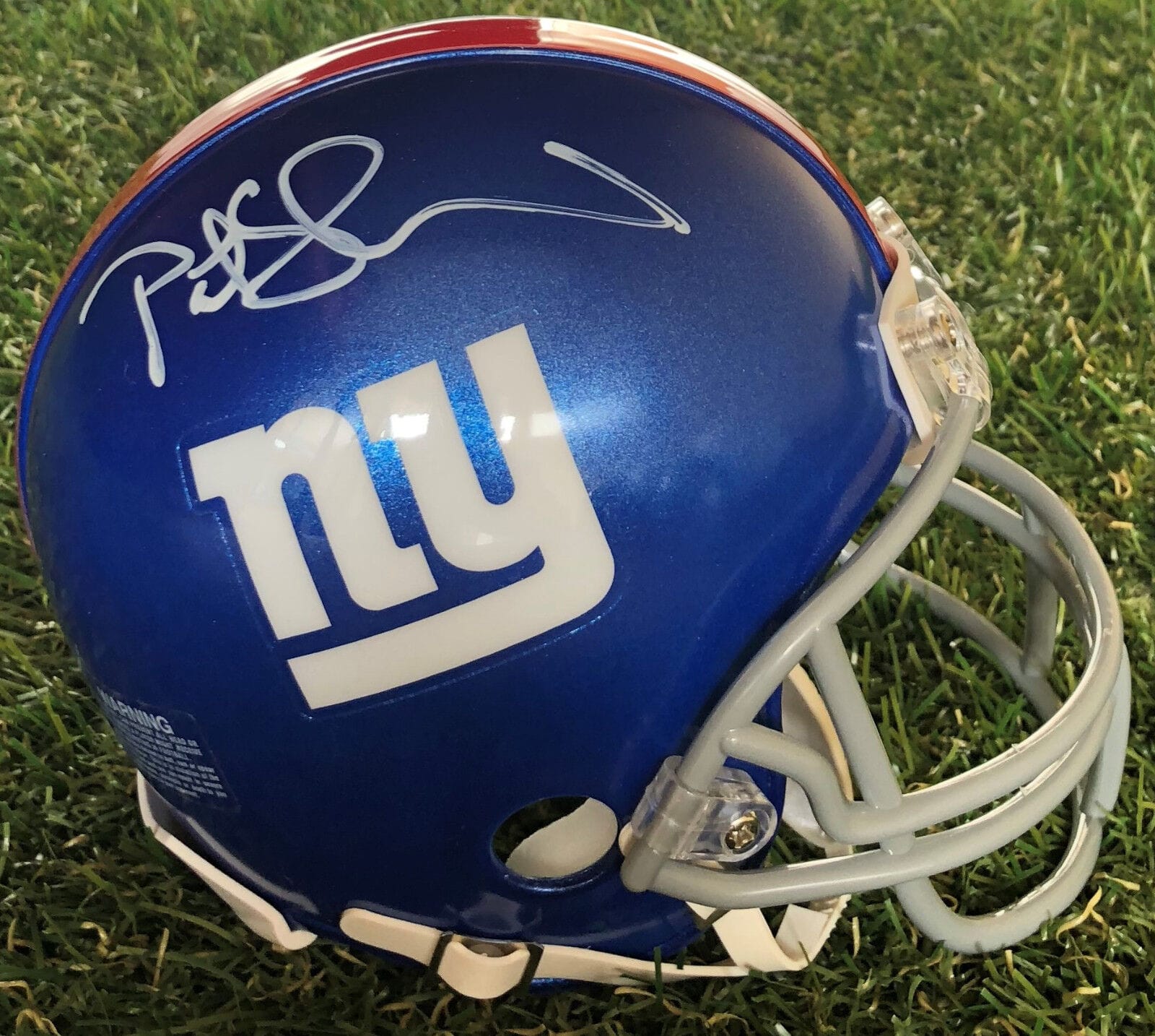 New York Giants PAT SHURMUR Signed Autographed Football Helmet COA! GGG-MMMENN!!
Opens in a new window or tab