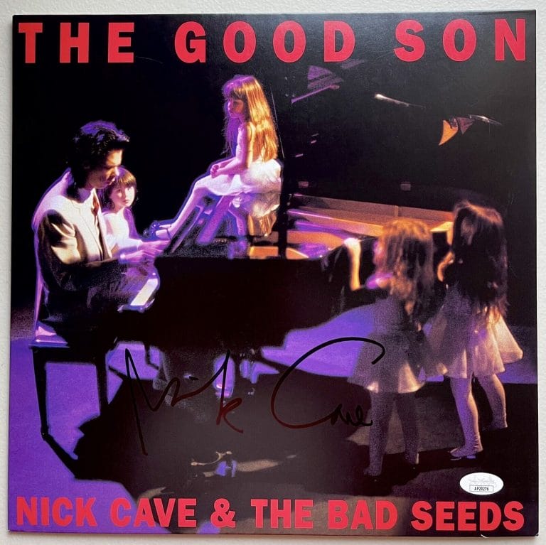 NICK CAVE SIGNED AUTOGRAPHED THE GOOD SON VINYL ALBUM THE BAD SEEDS JSA
 COLLECTIBLE MEMORABILIA
