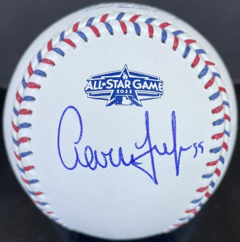 NY YANKEES AARON JUDGE SIGNED AUTOGRAPHED 22 ASG BASEBALL GRADED PSA 10! 62 HRS
 COLLECTIBLE MEMORABILIA