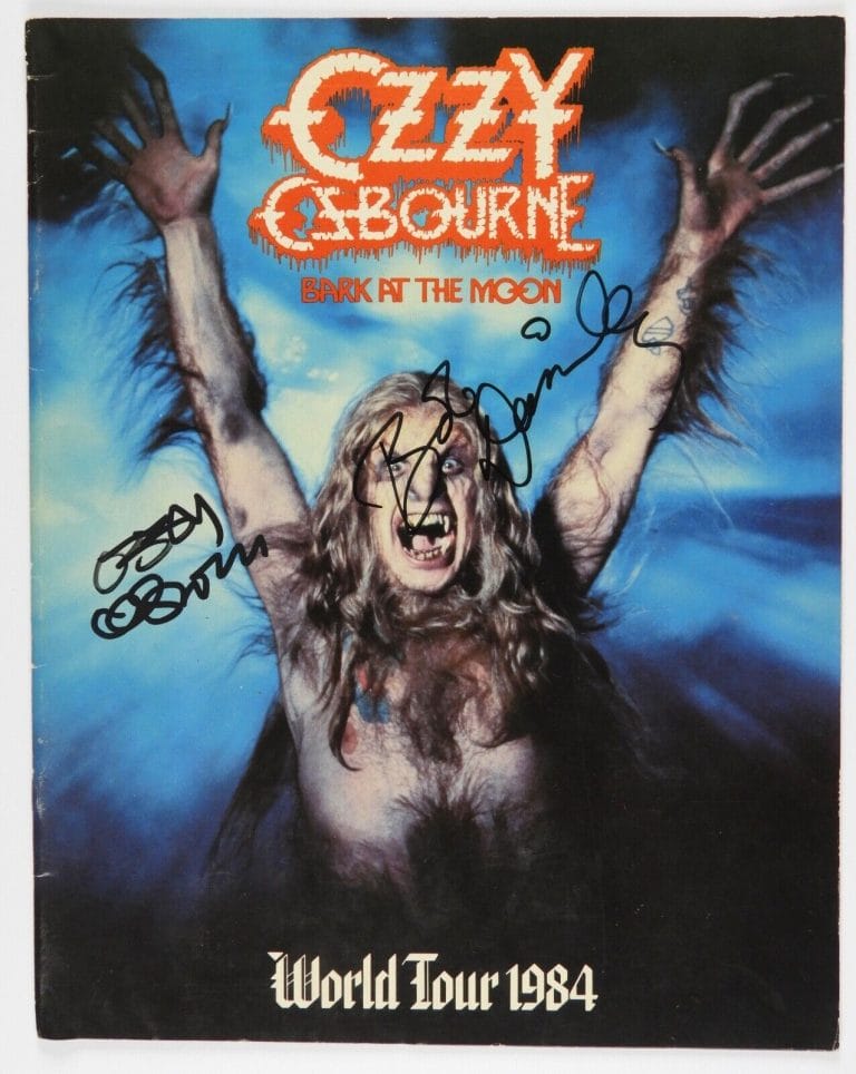 ozzy osbourne bark at the moon released