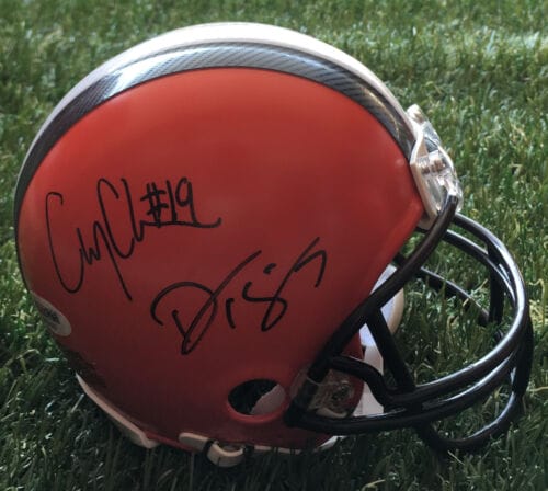 PSA/DNA Browns DESHONE KIZER & COREY COLEMAN Signed Autographed Football Helmet
Opens in a new window or tab