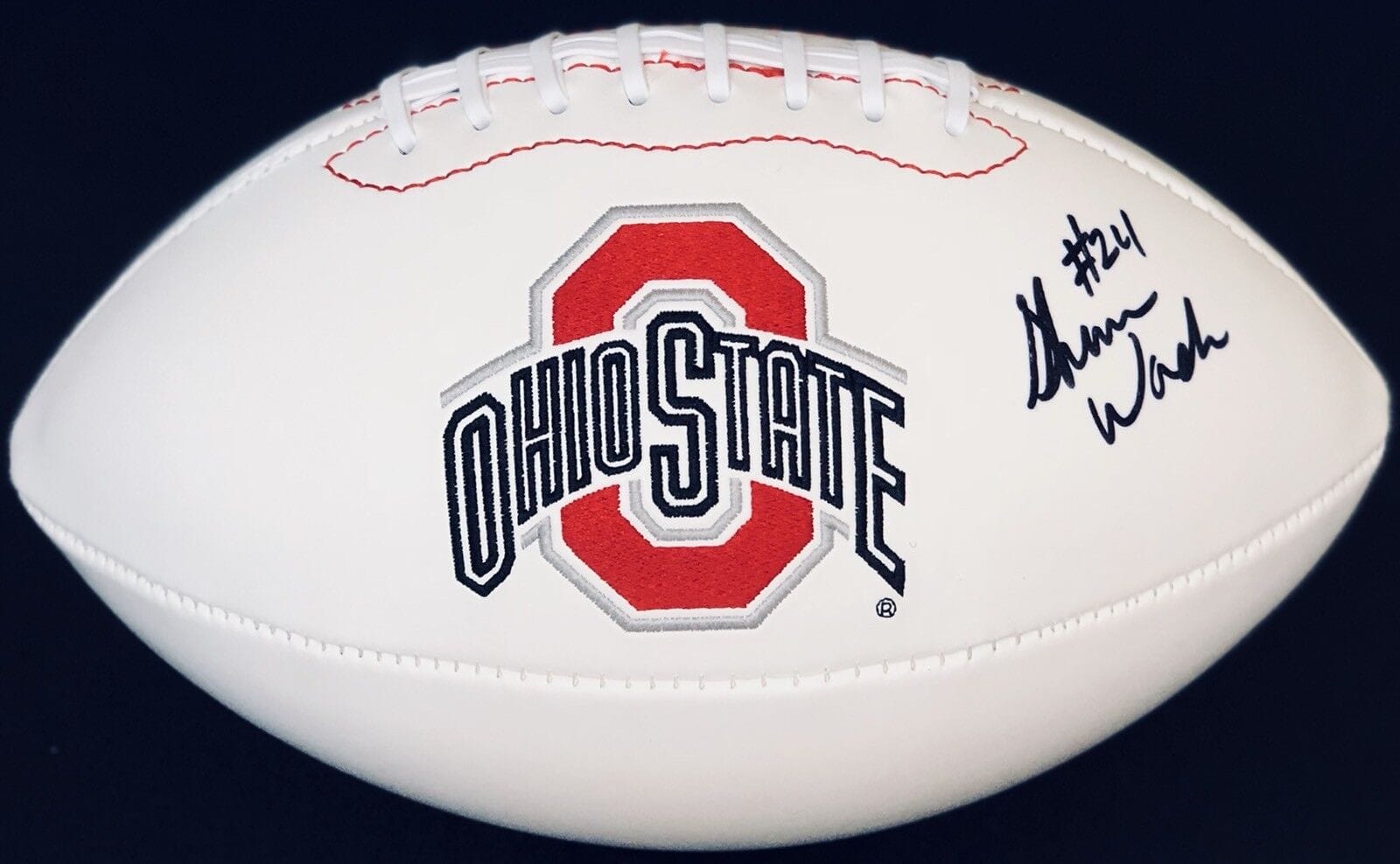 PSA/DNA Ohio State #24 SHAUN WADE Signed Autographed Logo Football GO BUCKS
Opens in a new window or tab