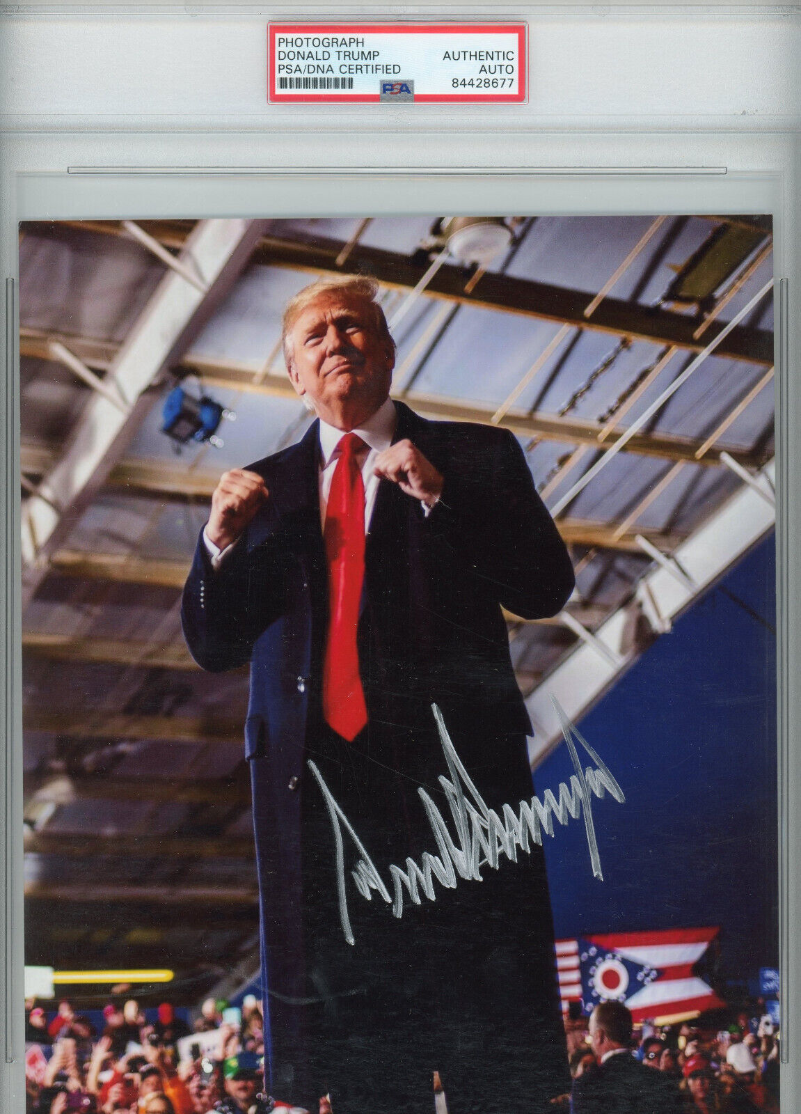 PSA/DNA President DONALD TRUMP Autographed Signed 8x10 Photograph FULL ...