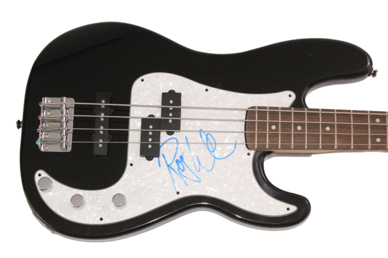 ROGER WATERS PINK FLOYD SIGNED AUTOGRAPH FENDER BASS GUITAR – THE WALL JSA COA COLLECTIBLE MEMORABILIA