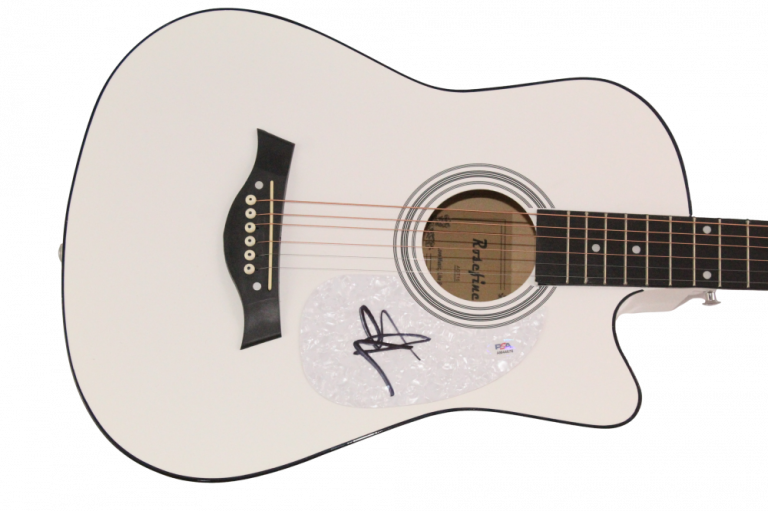 SAMMY HAGAR VAN HALEN SIGNED AUTOGRAPH ACOUSTIC GUITAR – 5150 W/ PSA COA
 COLLECTIBLE MEMORABILIA
