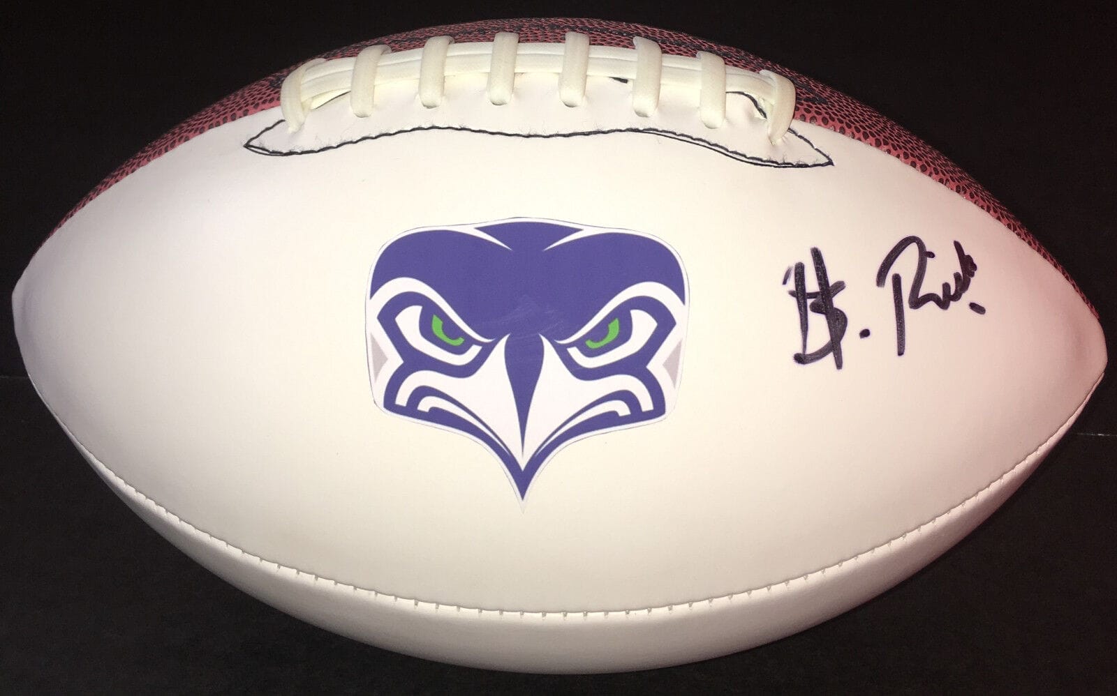 Seattle Seahawks #91 SHELDON RICHARDSON Signed Autographed Logo Football COA
Opens in a new window or tab