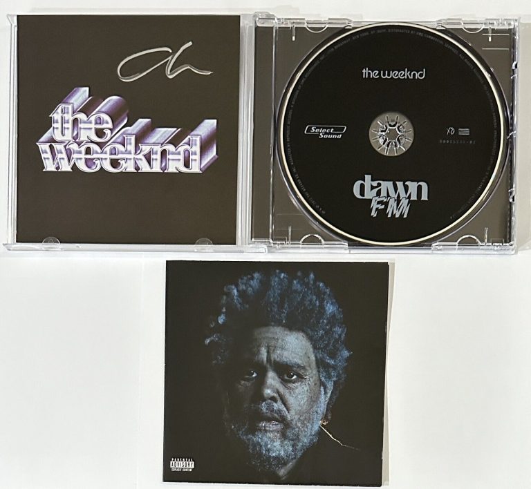 The Weeknd Signed Autograph After Hours Holographic Vinyl Record PSA/DNA COA