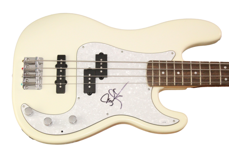 STEFAN LESSARD DAVE MATTHEWS BAND SIGNED AUTOGRAPH FENDER BASS GUITAR – JSA COA COLLECTIBLE MEMORABILIA