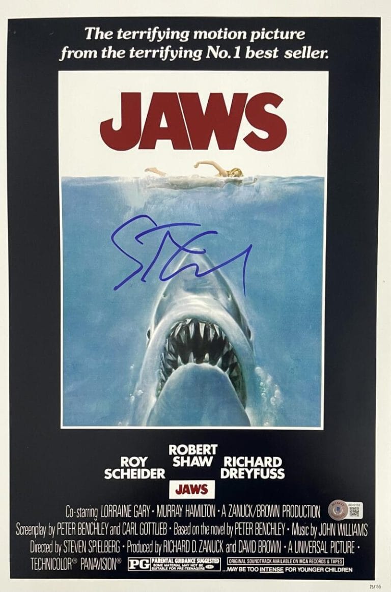 Jaws Movie Memorabilia for Sale Authentic Props, Signed Posters