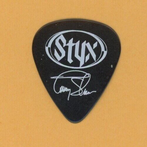 Styx 2007 UK concert tour band issued signature Tommy Shaw stage Guitar ...