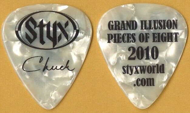 New ListingStyx 2010 concert tour memorabilia Chuck Panozzo collectible ...