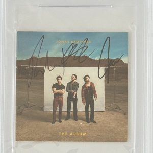 The Jonas Brothers Nick Joe & Kevin Signed The Album CD Cover PSA DNA COA Auto