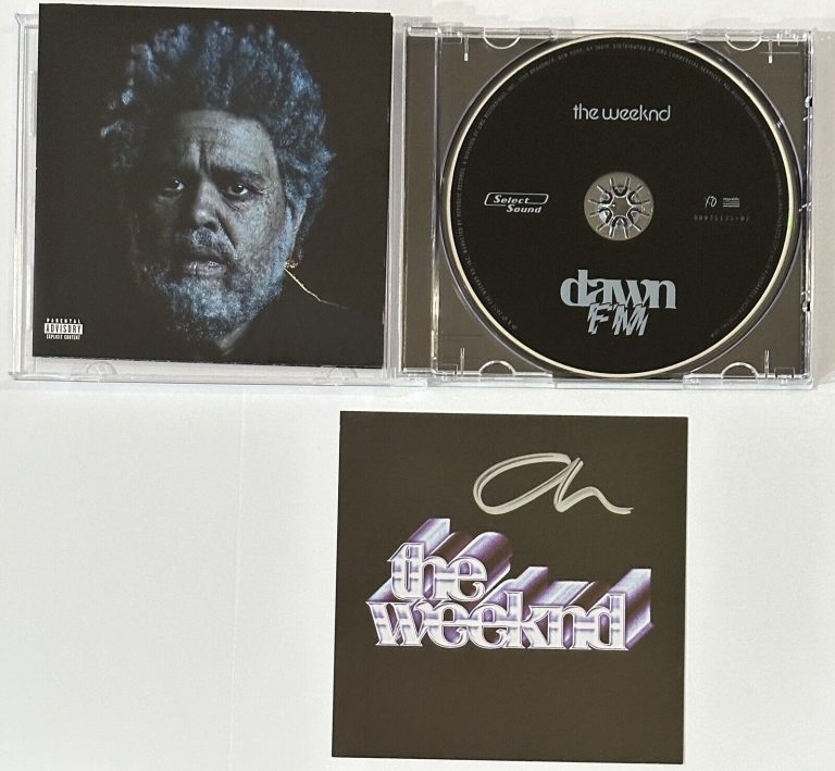 The Weeknd Signed Autograph After Hours Holographic Vinyl Record PSA/DNA  COA