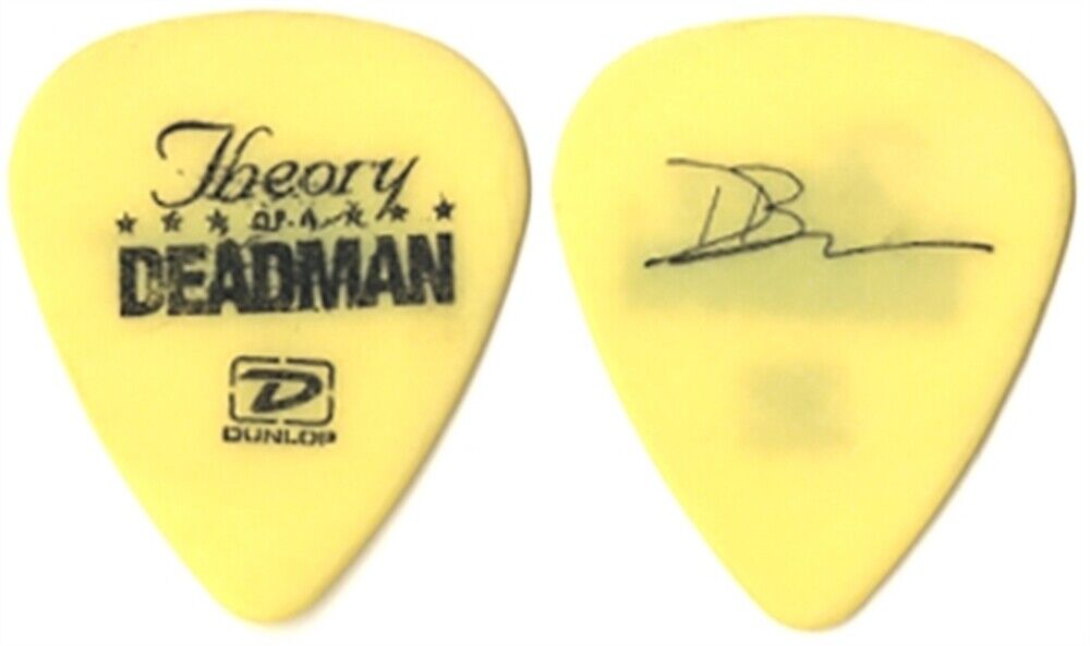 Theory of a Deadman Dave Brenner stage 2005 Gasoline tour signature ...