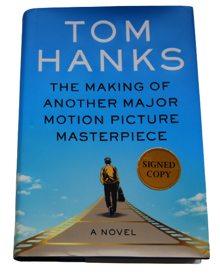 TOM HANKS SIGNED (MAKING OF ANOTHER MOTION) HARDCOVER BOOK BECKETT BAS AD27297
 COLLECTIBLE MEMORABILIA