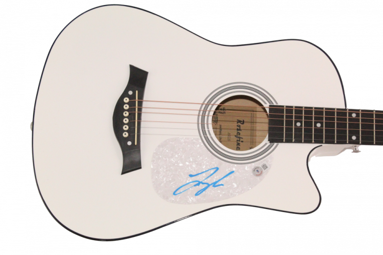 TYLER HUBBARD FLORIDA GEORGIA LINE SIGNED AUTOGRAPH ACOUSTIC GUITAR BECKETT COA
 COLLECTIBLE MEMORABILIA