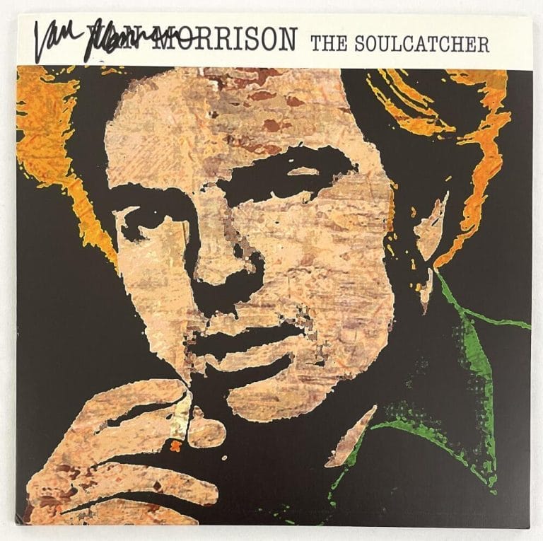 VAN MORRISON SIGNED AUTOGRAPH ALBUM VINYL RECORD LP – THE SOULCATCHER W/ BECKETT COLLECTIBLE MEMORABILIA