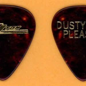 ZZ Top Dusty Hill Gold/Shell Vintage Guitar Pick - 1983 Eliminator Tour