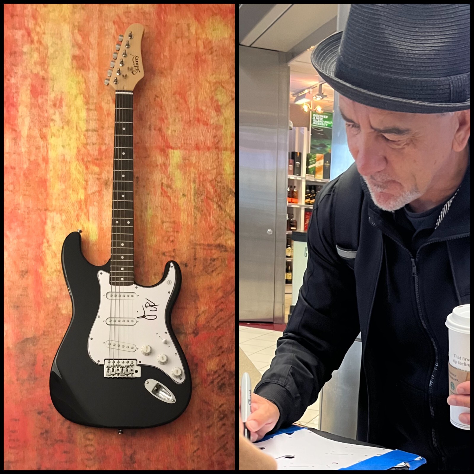 GFA Pennywise Band Singer * JIM LINDBERG * Signed Electric Guitar PROOF COA