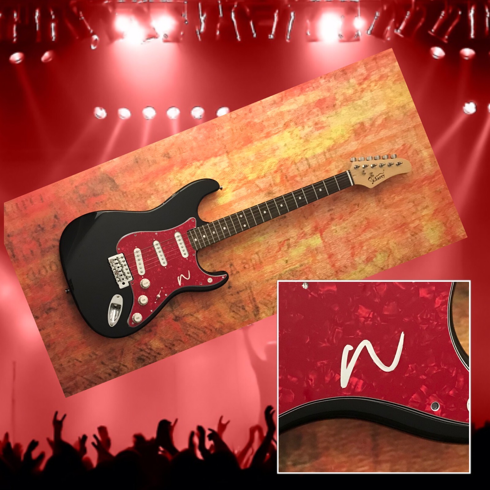 GFA Sublime with Rome Singer * ROME RAMIREZ * Signed Electric Guitar COA