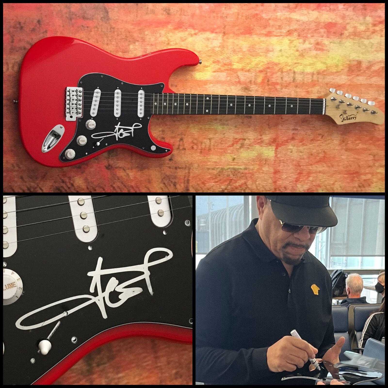 GFA Body Count Tracy Marrow * ICE-T * Signed Electric Guitar PROOF COA