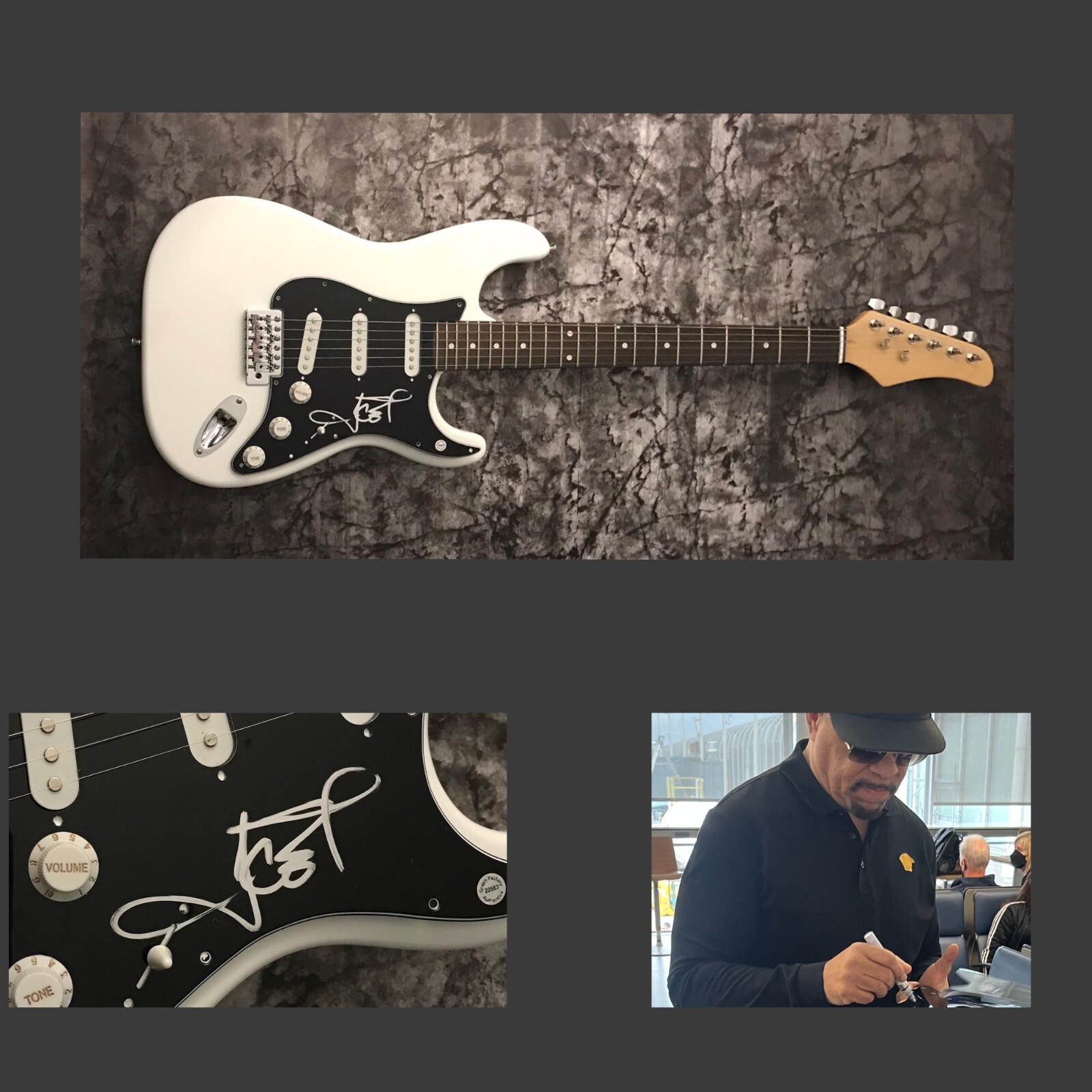 GFA Body Count Tracy Marrow * ICE-T * Signed Electric Guitar PROOF COA