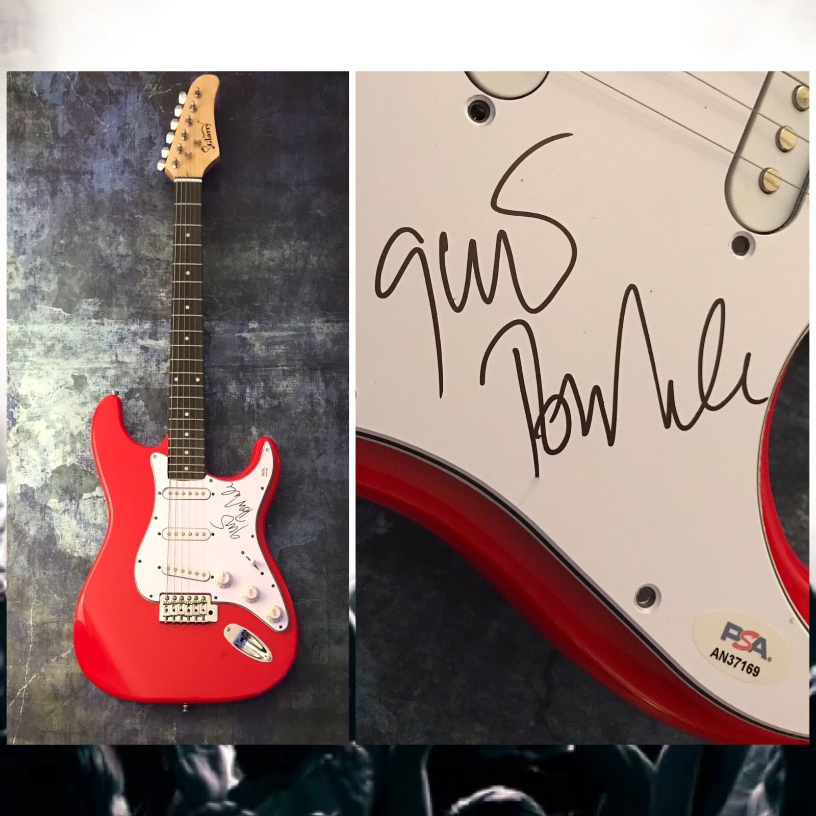 PSA Bush Band Machinehead * GAVIN ROSSDALE * Signed Electric Guitar COA