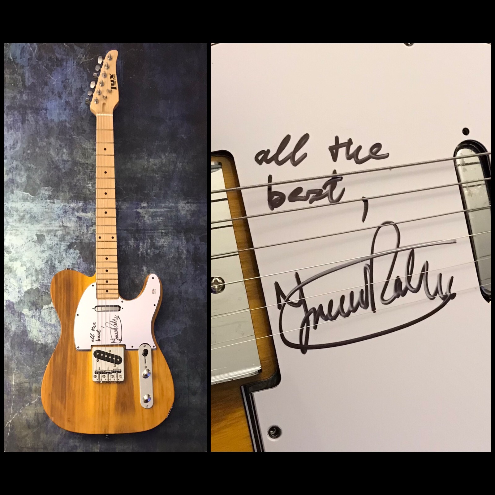 PSA Yes Band Guitarist * TREVOR RABIN * Signed Electric Tele Guitar COA