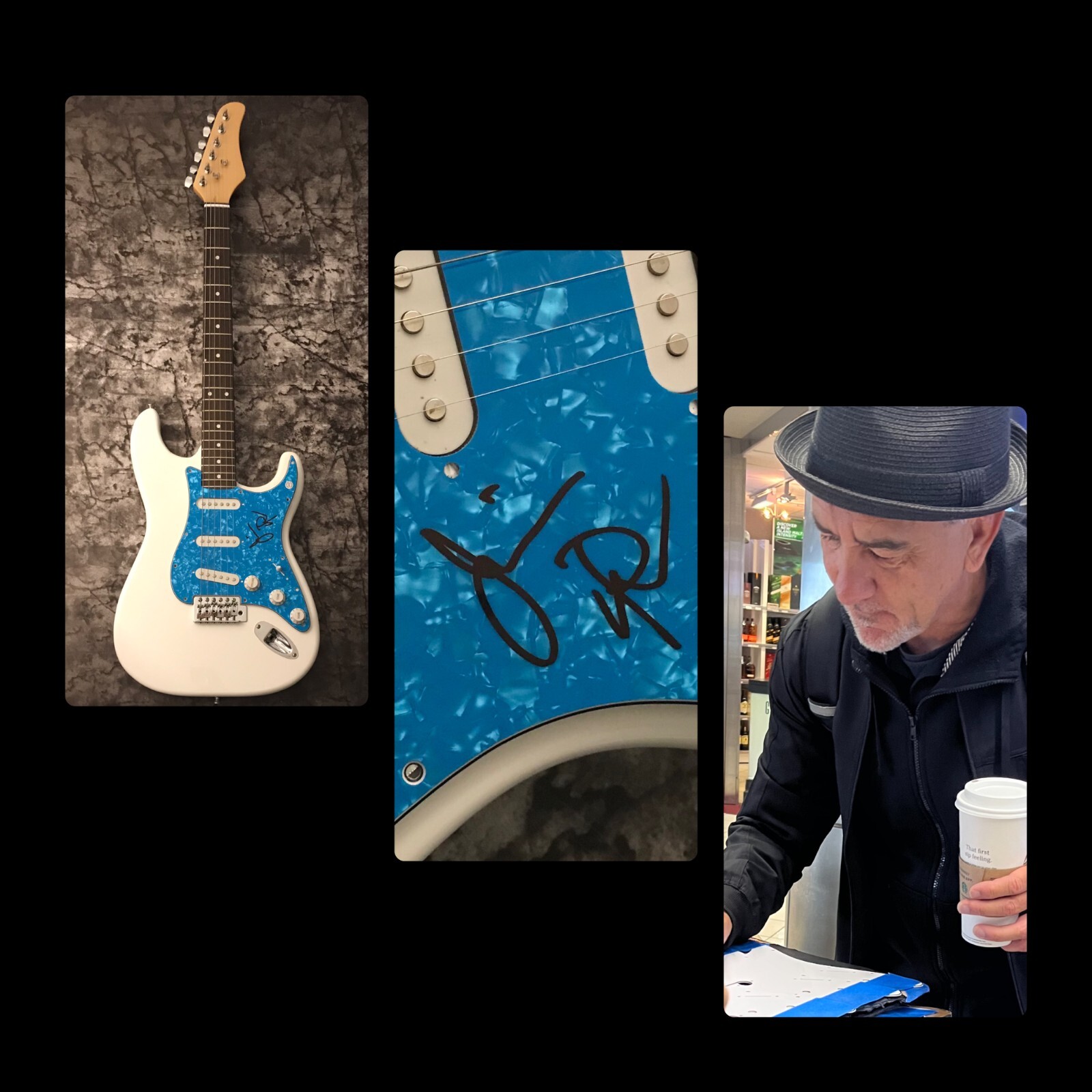 GFA Pennywise Band Singer * JIM LINDBERG * Signed Electric Guitar PROOF COA