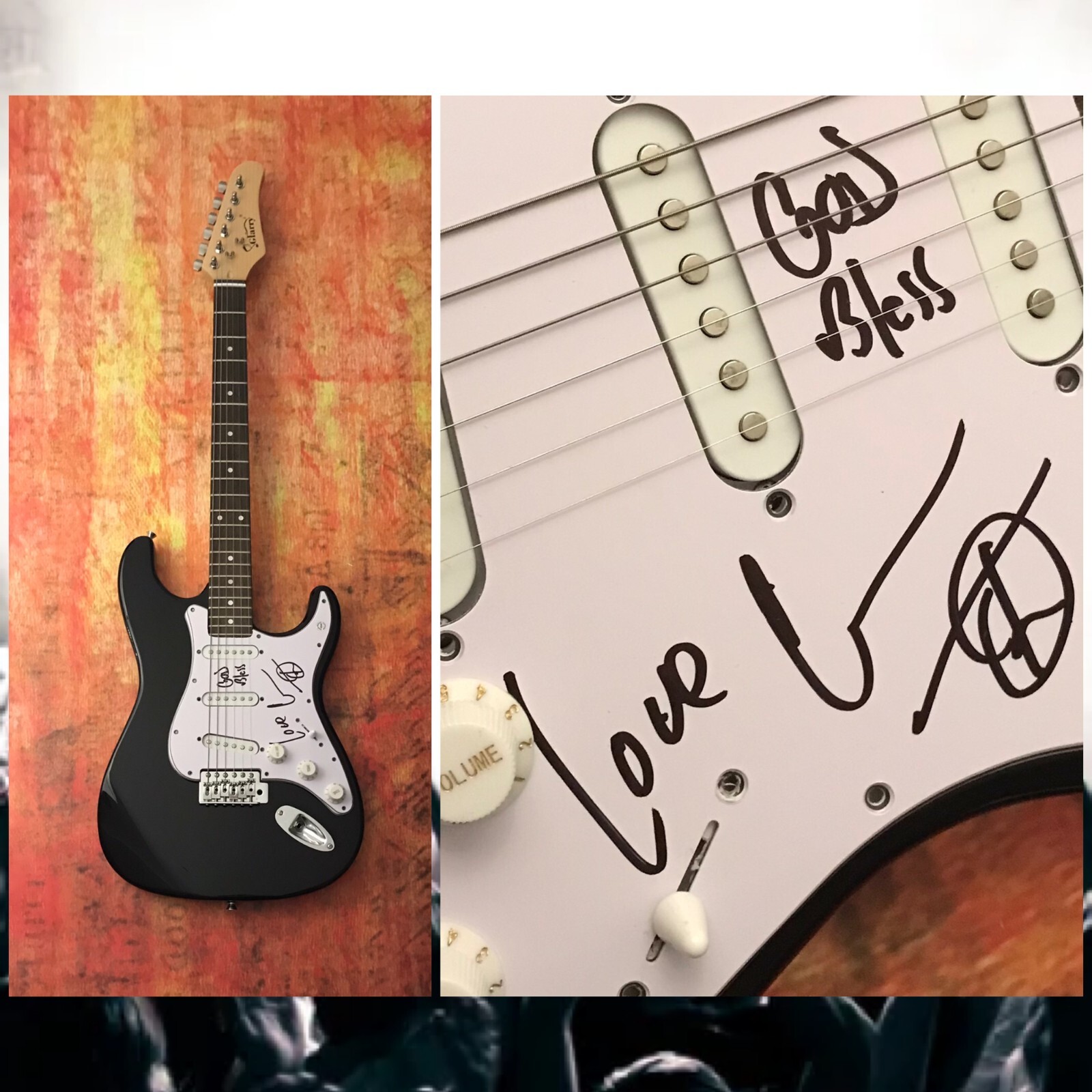 GFA The People Lonnie Lynn * COMMON * Signed Electric Guitar COA