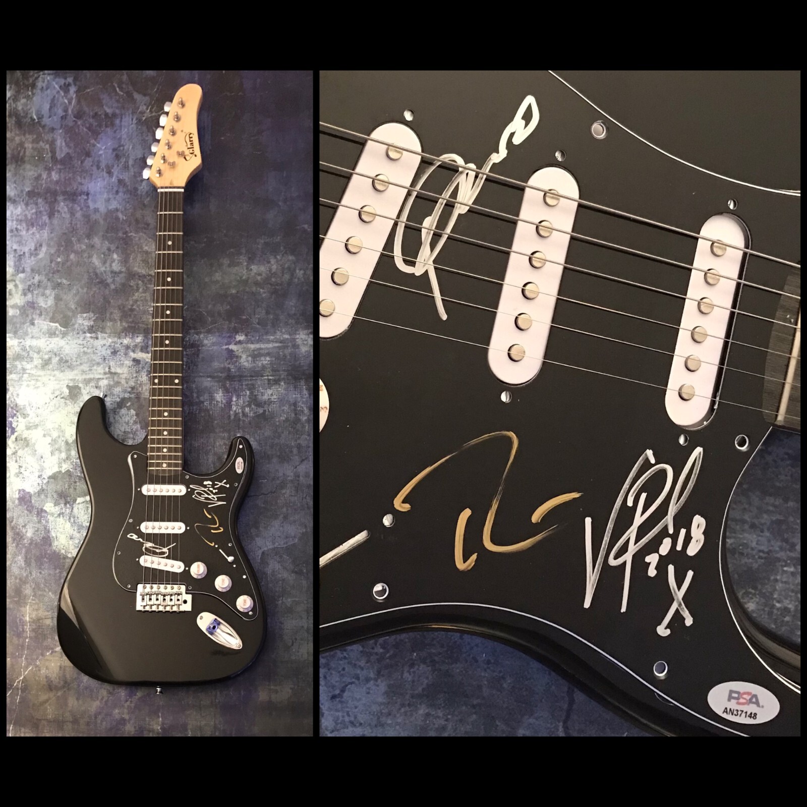 PSA Phil Anselmo, Vinnie Paul & Rex * PANTERA * Signed Band Electric Guitar COA