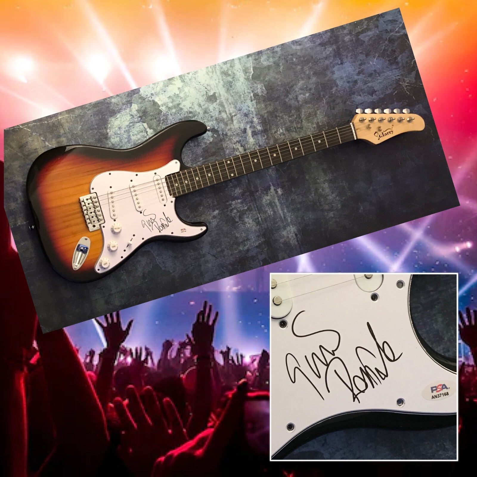 PSA Bush Band Machinehead * GAVIN ROSSDALE * Signed Electric Guitar COA