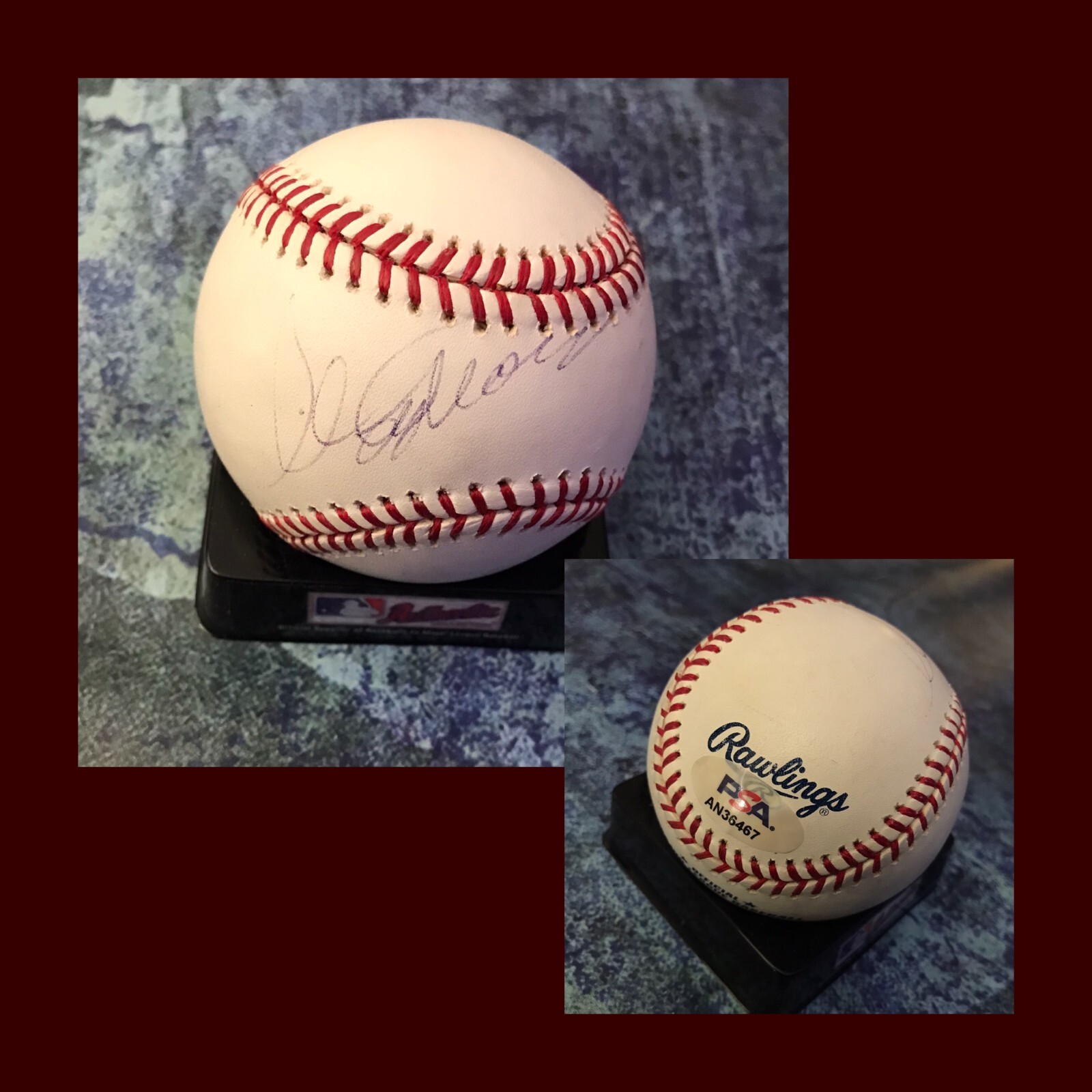 PSA The Good, The Bad and the Ugly * CLINT EASTWOOD * Signed MLB Baseball COA