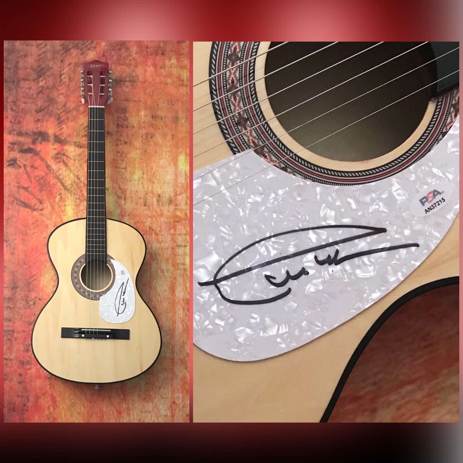 PSA The Office & the Grass Roots * CREED BRATTON * Signed Acoustic Guitar COA