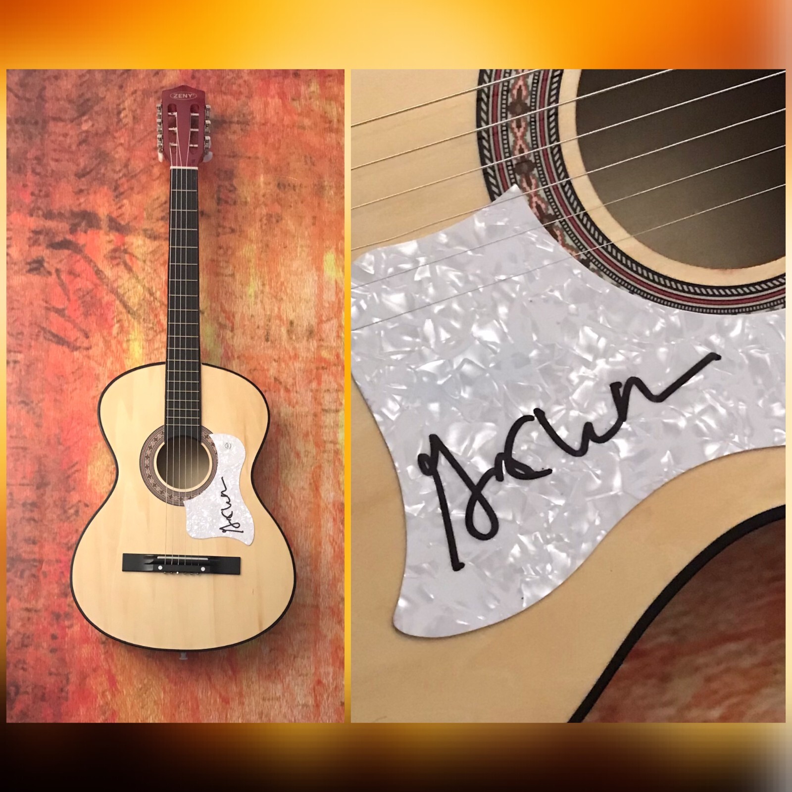 GFA Comedian Country Star * GARY MULE DEER * Signed Acoustic Guitar COA