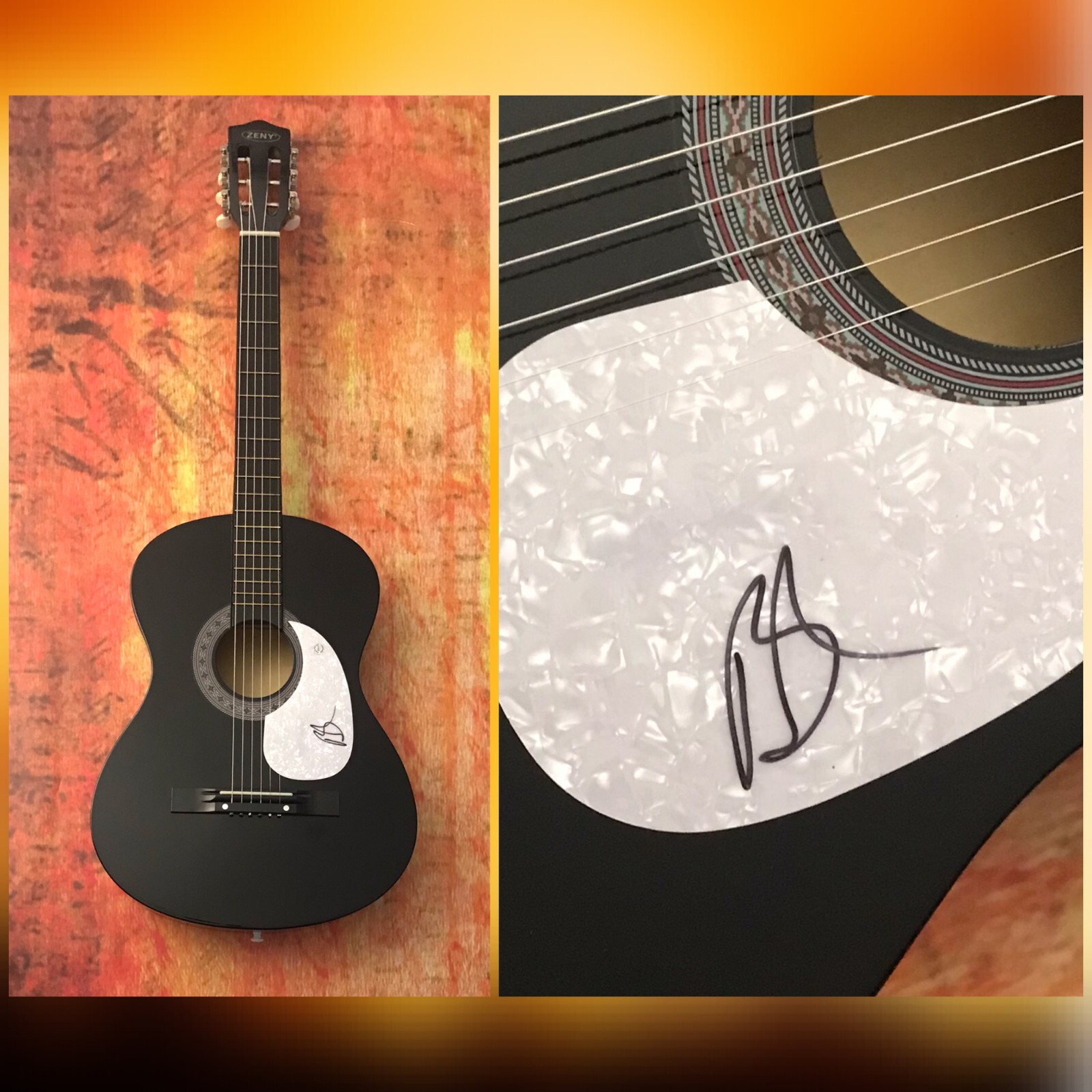 GFA Brand New & Love Like This Star * BEN RECTOR * Signed Acoustic Guitar COA