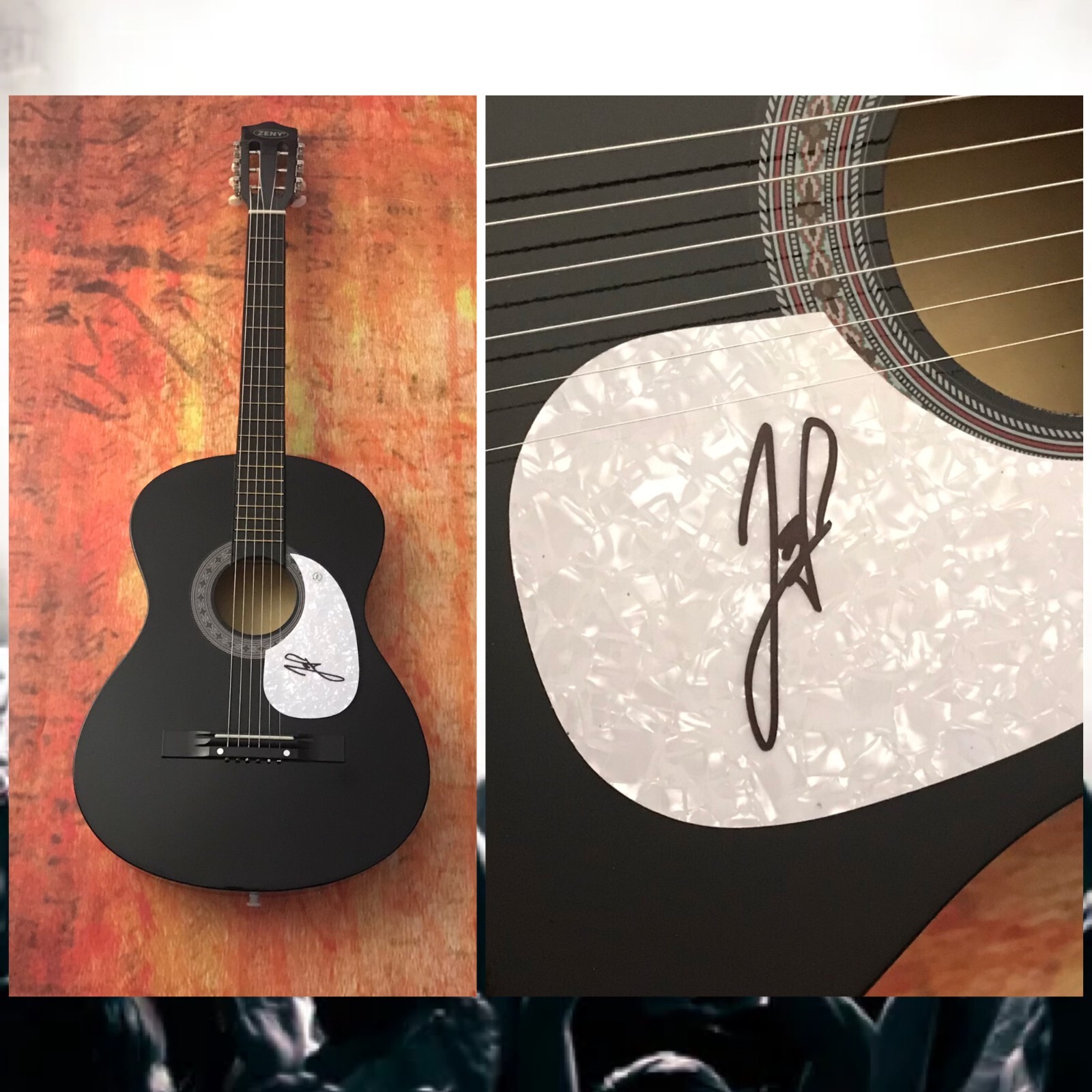 GFA The Story's Not Over Star * JEREMY CAMP * Signed Acoustic Guitar COA