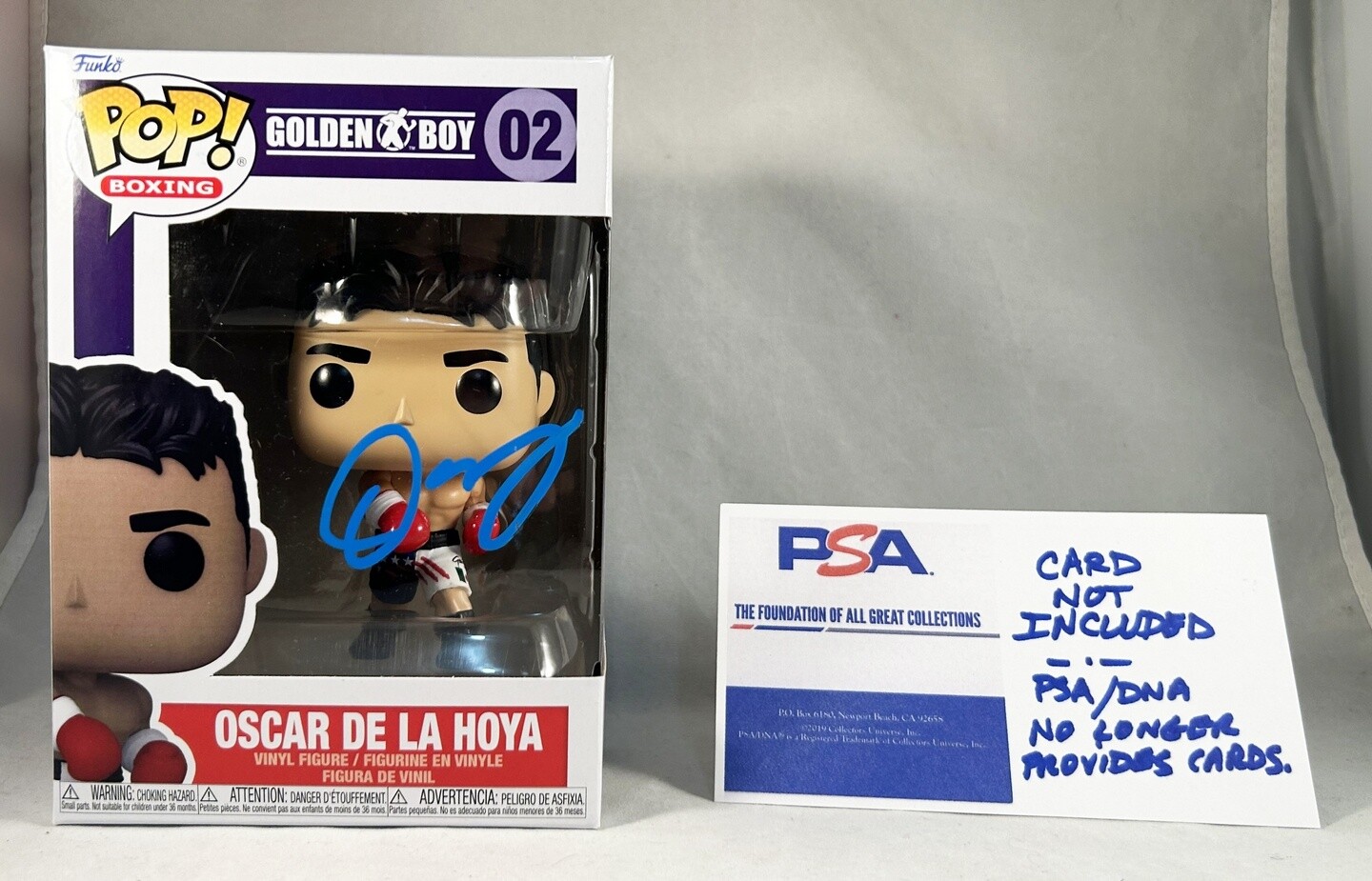 Oscar De La Hoya Signed Funko PSA/DNA 1 COA