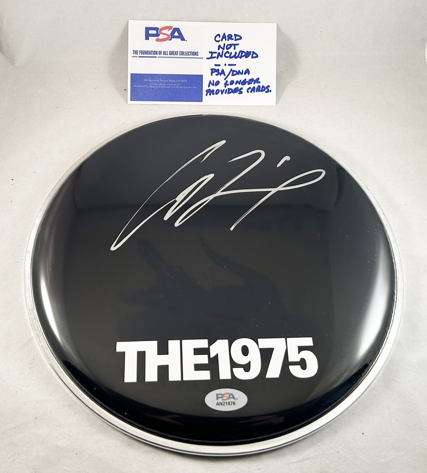 George Daniel Signed Drumhead The 1975 PSA/DNA COA