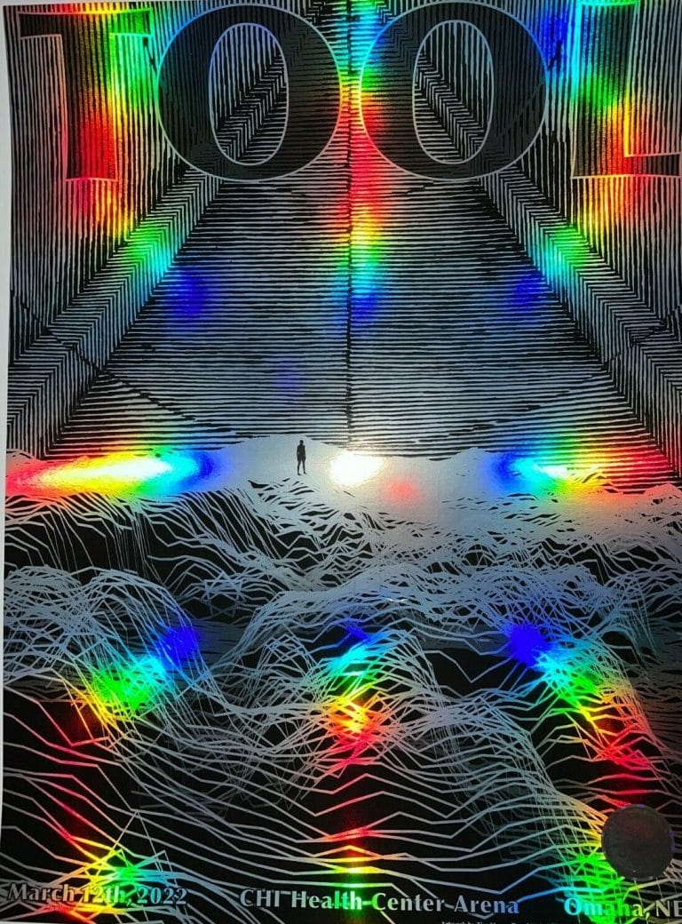 2022 TOOL OMAHA POSTER CONCERT TOUR 3/12/22 TIM MAXWELL NATE HILL /700 !! COLLECTIBLE MEMORABILIA