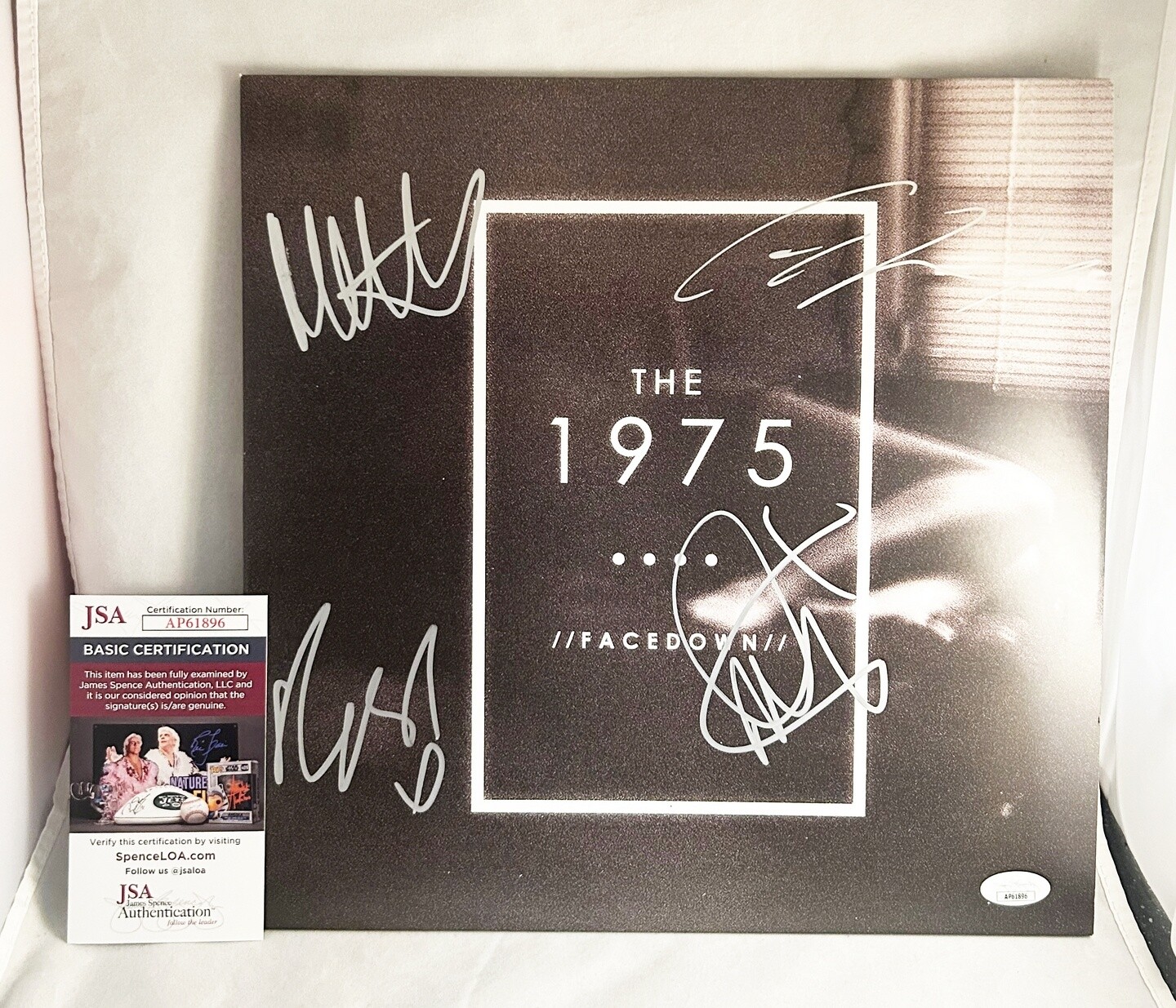 The 1975 Signed Vinyl LP Album Matt Healy Hann MacDonald Daniel JSA 2 COA