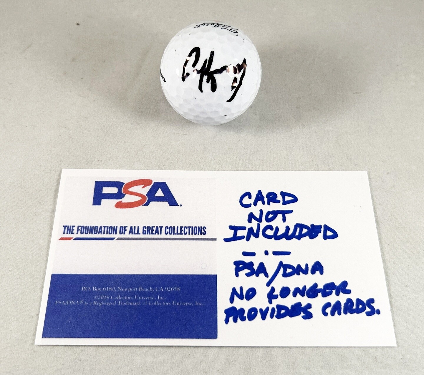 Cameron Young Signed Golf Ball PSA/DNA COA