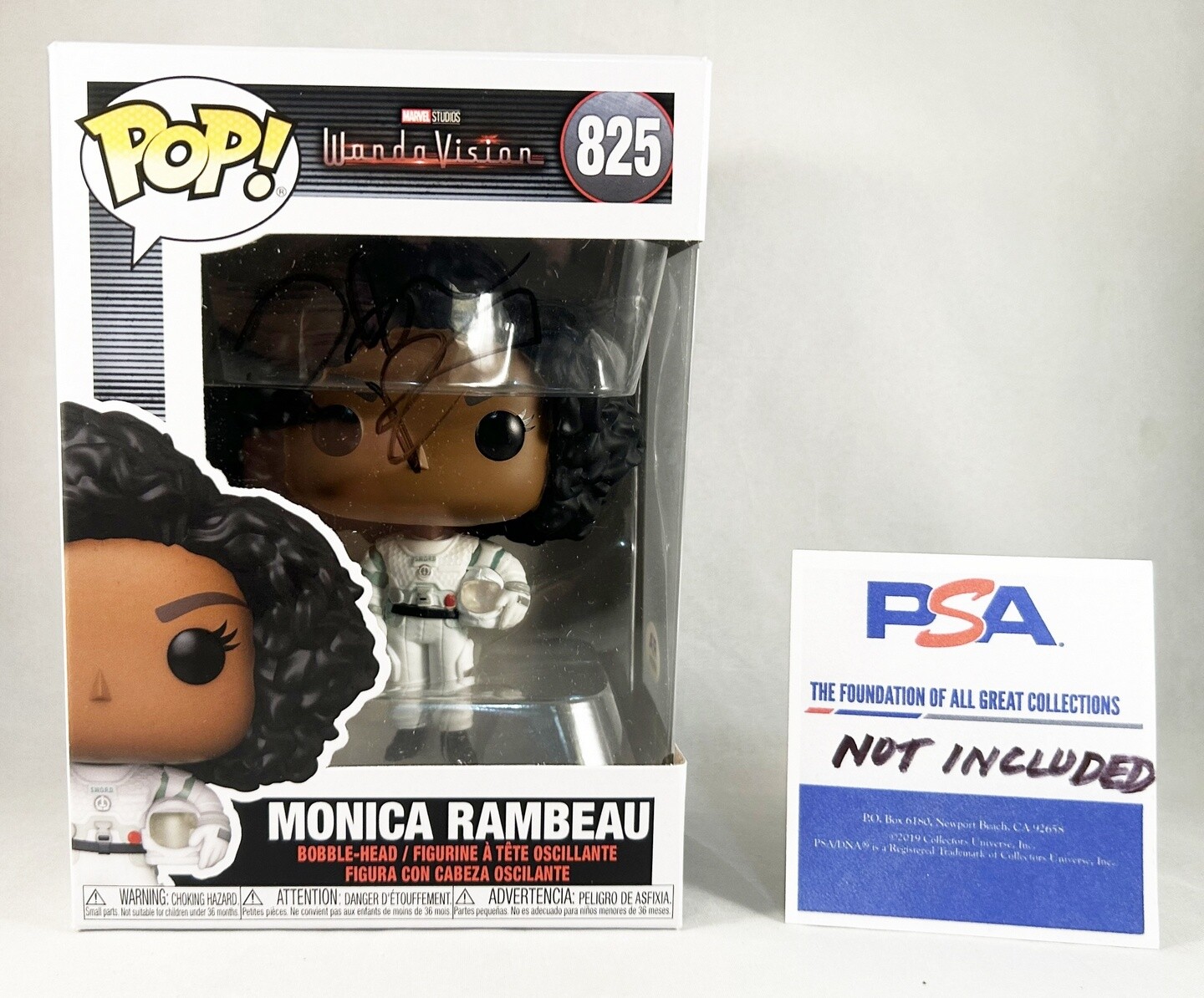 Teyonah Parris Signed Funko Pop Monica Rambeau Captain Marvel PSA/DNA 1 COA