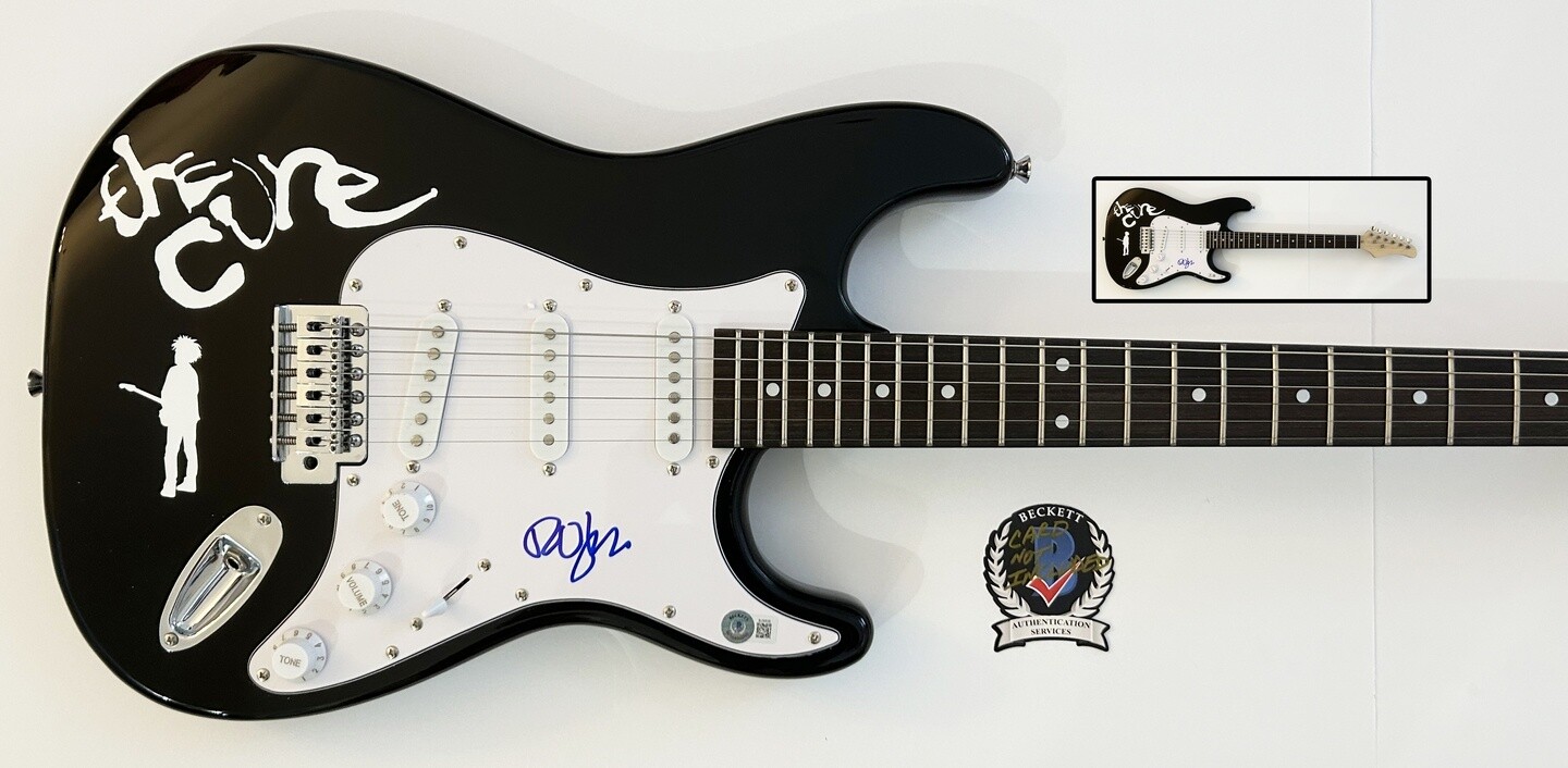 Robert Smith Signed Guitar The Cure Beckett BAS 1 COA