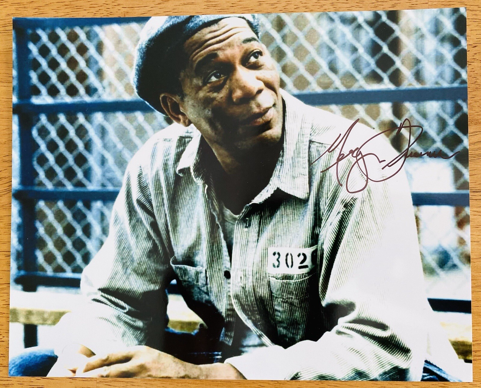 Morgan Freeman Signed Autographed Shawshank Redemption 8x10 Photo JSA Letter 2
