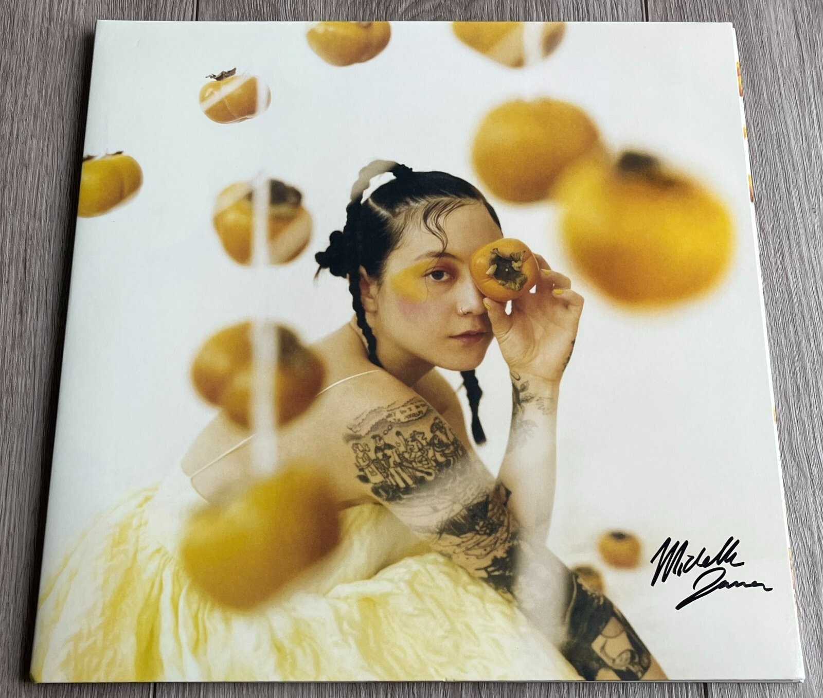 JAPANESE BREAKFAST MICHELLE ZAUNER SIGNED JUBILEE VINYL ALBUM LP & BECKETT COA