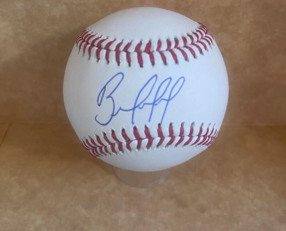 BRYAN MATA RED SOX SIGNED AUTOGRAPHED M.L. BASEBALL BECKETT AUTH